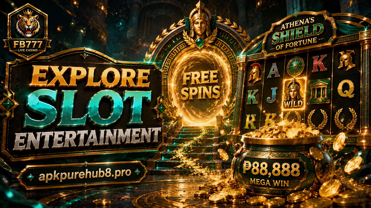 APKPURE Slot Game cabinet in its final seconds with a metallic tiger reflection, cyan-lit armor and sweeping gold tokens